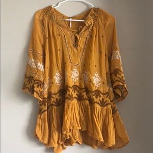 Yellow, fun tunic